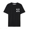 Off White Tape T-Shirt Classic Logo Trendy Cool Tee