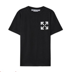 Off White Tape T-Shirt Classic Logo Trendy Cool Tee