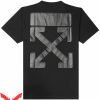 Off White Tape T-Shirt Rubber Arrows Classic Logo Cool Tee
