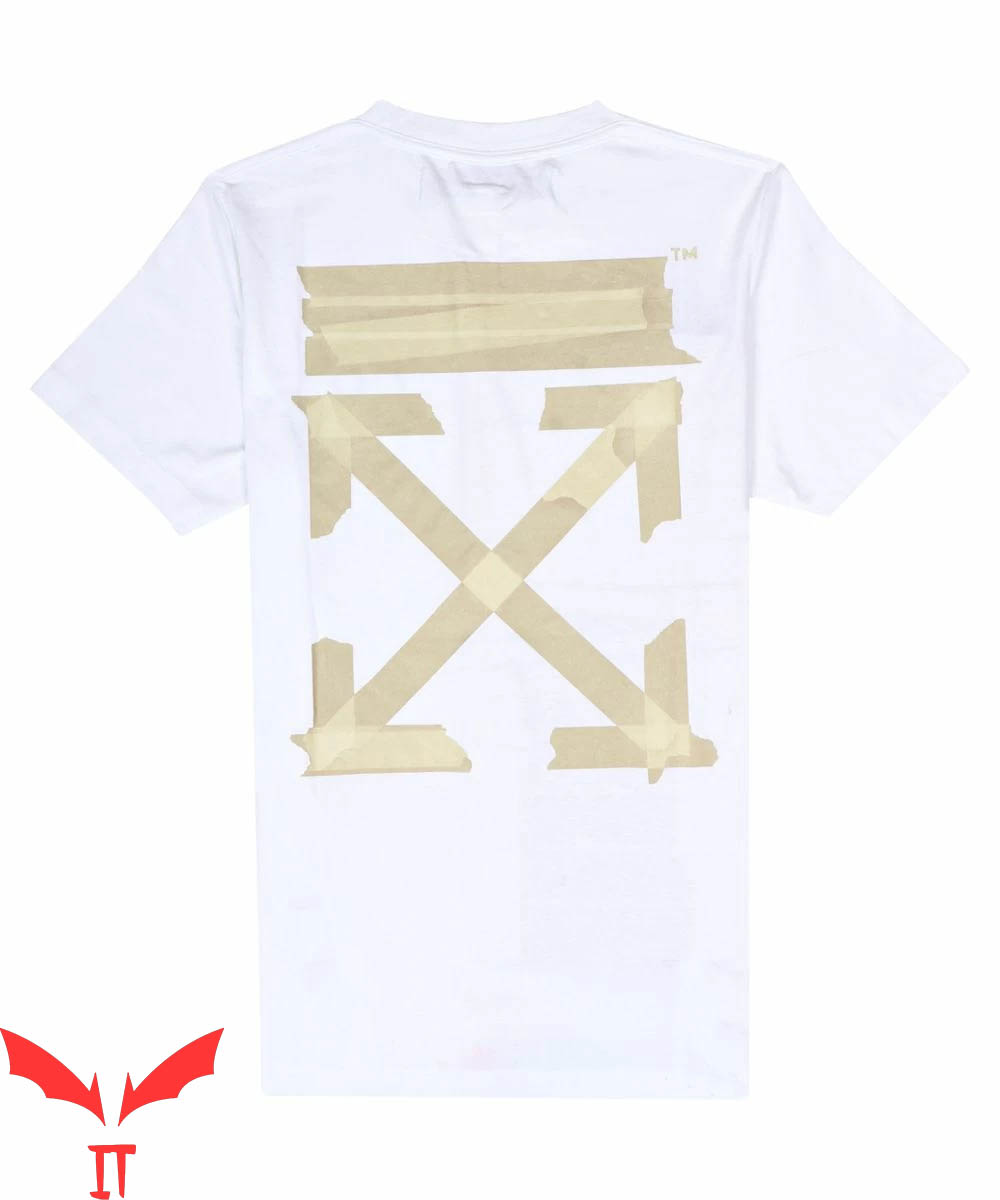 zoeken overhemd Bejaarden Off White Tape T-Shirt Tape Arrows Classic Cool Tee