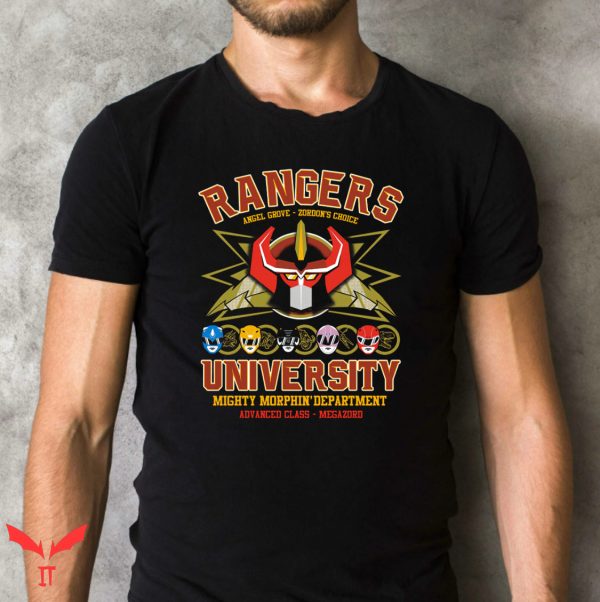 Power Rangers Birthday T Shirt Bday Power Ranger Shirt