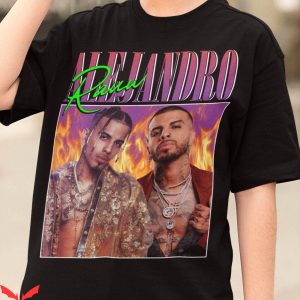 Rauw Alejandro T-Shirt Rauw Alejandro Vintage 90s T-Shirt