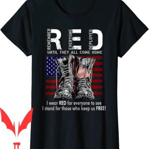 Remember Everyone Deployed T-Shirt R.E.D Friday Military