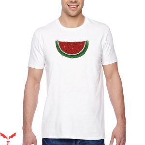 Reversible T-Shirt Watermelon Fruit Vacation Sparkle Cute