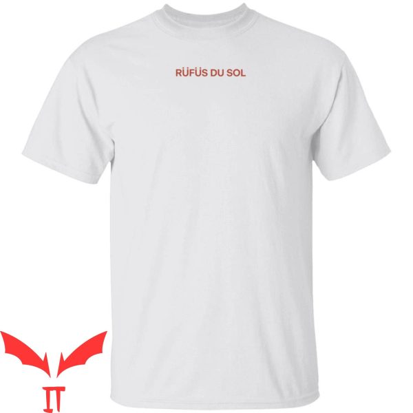 Rufus Du Sol T-Shirt Classic Musical Band Red Logo Tee
