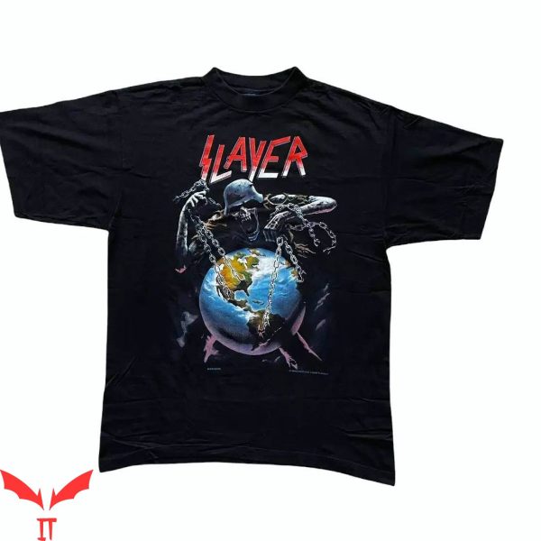 Slayer Vintage T-Shirt European Intourvention T-Shirt