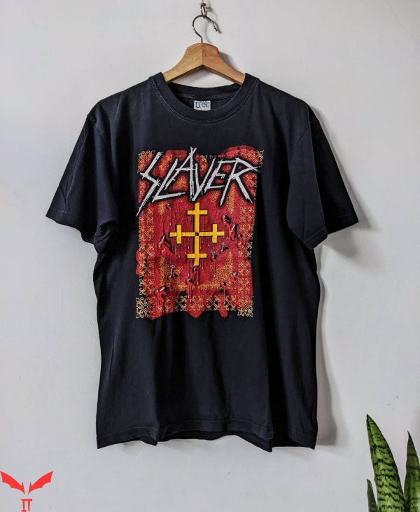 Slayer Vintage T-Shirt God Hates Us All T-Shirt