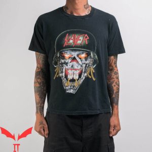 Slayer Vintage T-Shirt Slayer Clash Of Titans