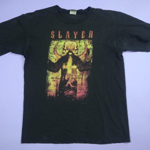Slayer Vintage T-Shirt Slayer Priest Y2K T-Shirt