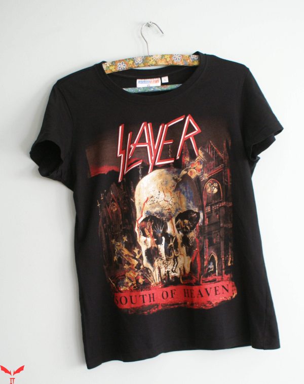 Slayer Vintage T-Shirt Slayer South Of Heaven Shirt