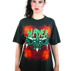Slayer Vintage T-Shirt Vintage Concert Band T-Shirt