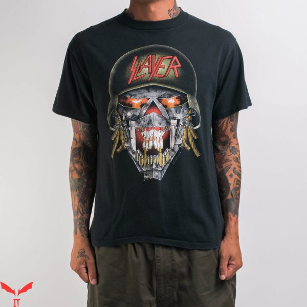 Slayer Vintage T-Shirt Vintage Slayer Clash Of Titans Tour