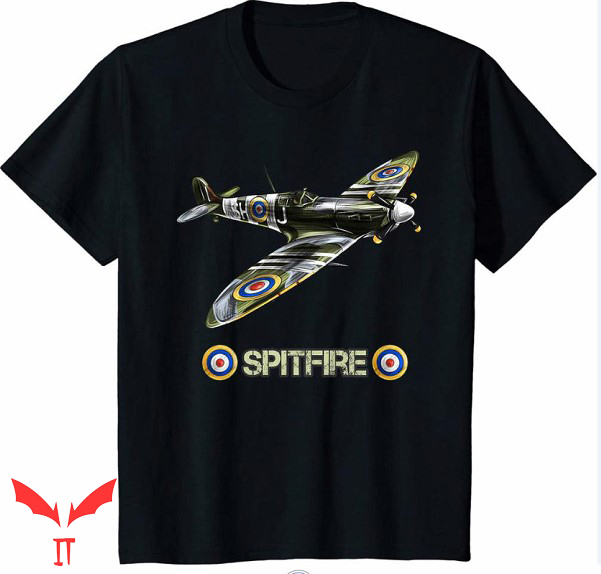 Spitfire T Shirt WW2 Supermarine British Fighter Shirt Spitfire T Shirt WW2 Supermarine British Fighter Shirt