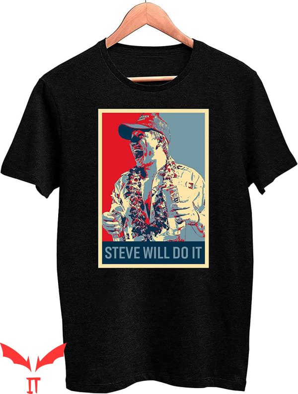 Steve Will Do It T-Shirt Vintage Trendy Youtube Meme Tee