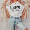Sunday Funday T-Shirt Sunday Funday Cute Football Shirt