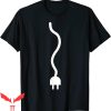 The Plug T-Shirt Funny Trendy Meme Classic Electric Plug Tee