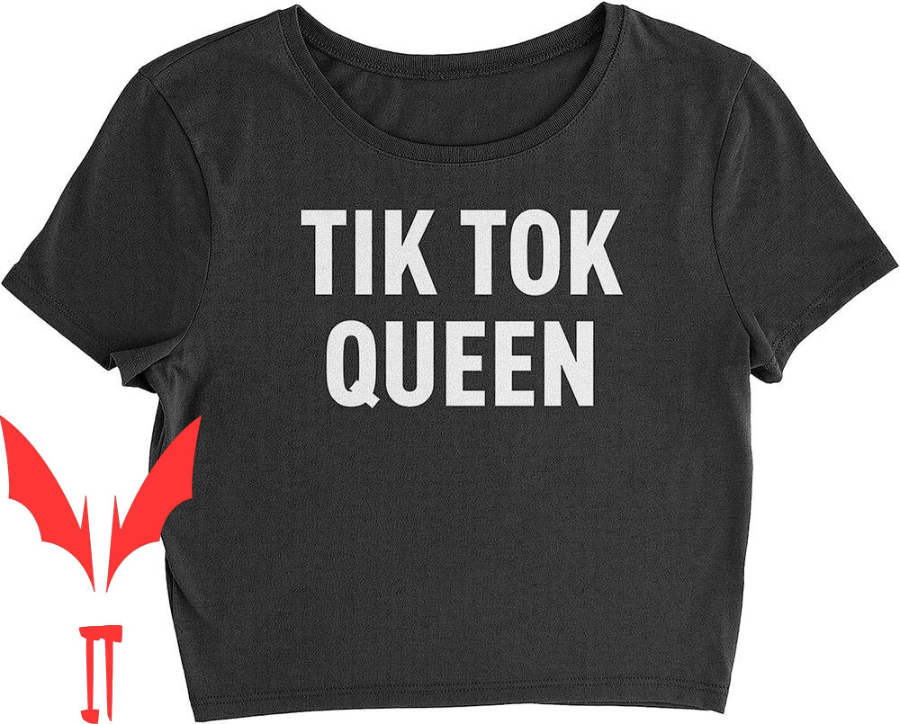 Tik Tok Birthday T-Shirt Expression Tees Queen Cropped