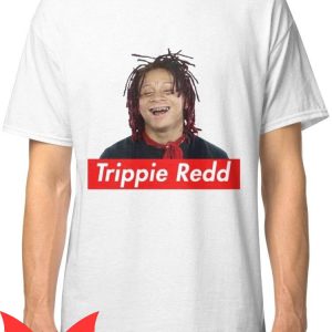 Trippie Redd T-Shirt Smiling Face Rapper Vintage Hip Hop