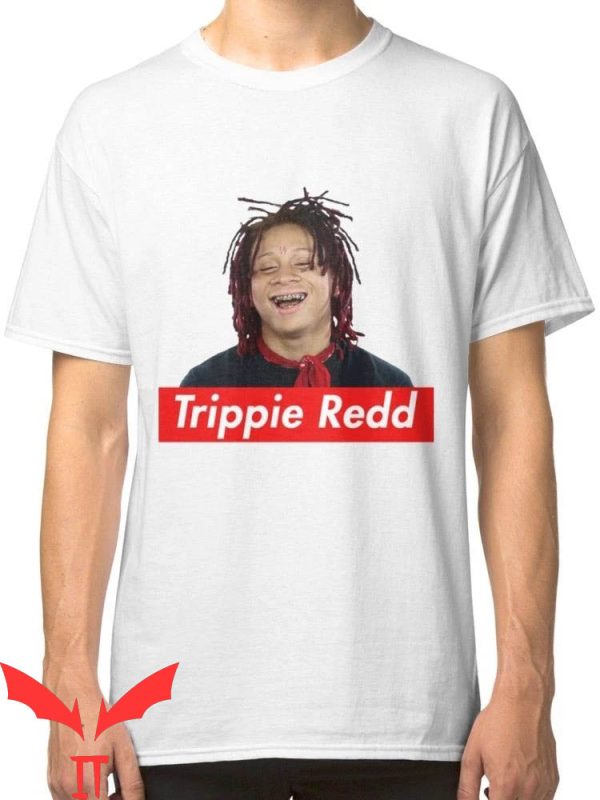 Trippie Redd T-Shirt Smiling Face Rapper Vintage Hip Hop