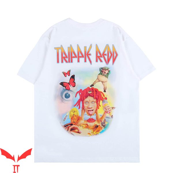 Trippie Redd T-Shirt Weird Face Holding Ice Cream Rapper