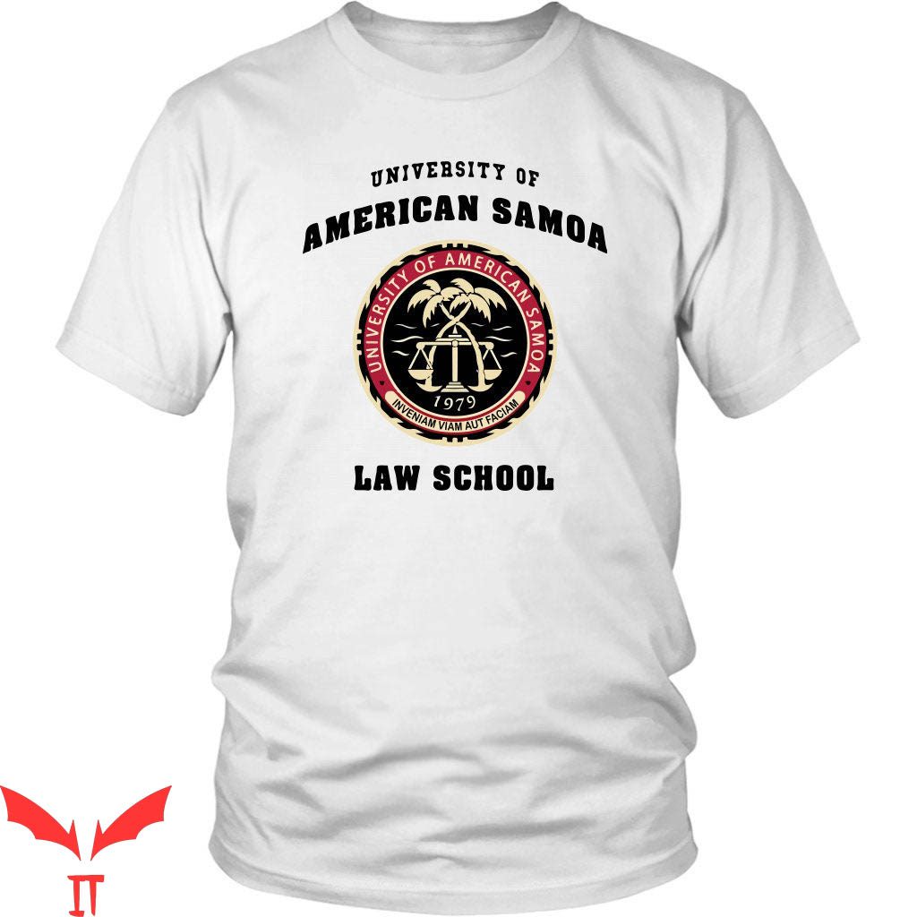 University Of American Samoa T-shirt Samoa Law School Logo University Of American Samoa T-shirt Samoa Law School Logo