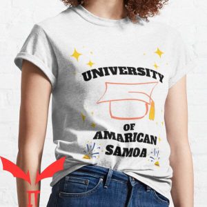 University Of American Samoa T-shirt Escape From School Time