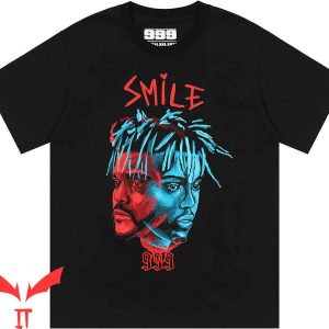 Vlone Juice Wrld T-Shirt 999 Smile Rap Album Merch Art Tee