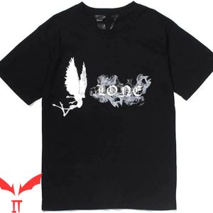 Vlone Juice Wrld T-Shirt Angel Wings Rap Album Merch Tee