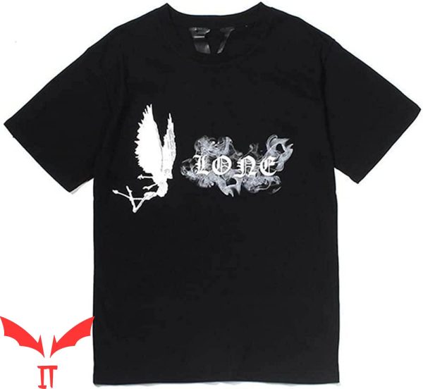Vlone Juice Wrld T-Shirt Angel Wings Rap Album Merch Tee