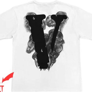 Vlone Juice Wrld T-Shirt Angel Wings Trendy Album Merch Tee