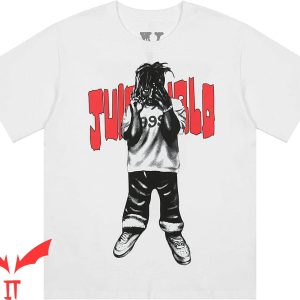 Vlone Juice Wrld T-Shirt Big V Letter Fashion Hip Hop