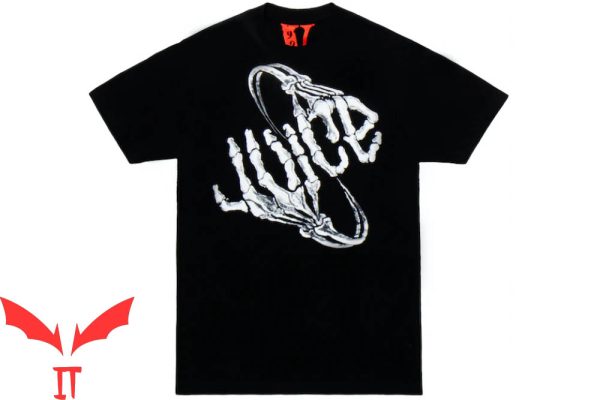 Vlone Juice Wrld T-Shirt Bones Classic Hip Hop Rap Album Tee