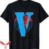 Vlone Juice Wrld T-Shirt V X Juices Rapper Album Merch Tee