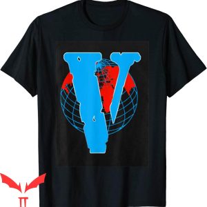 Vlone Juice Wrld T-Shirt V X Juices Rapper Album Merch Tee