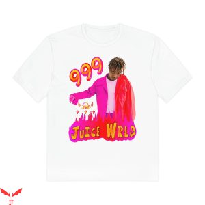 Vlone Juice Wrld T-Shirt Vibrant Rapper Album Merch Tee
