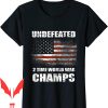 World War Lean T-Shirt Undefeated 2 Time 4th Of July Gifts