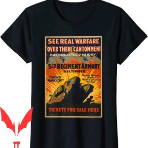 World War Lean T-Shirt Vintage WWI Retro Poster Advertising