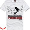Mickey Rat T-shirt DJ Mickey Techno Club Festival Burning