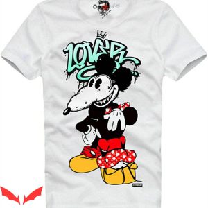 Mickey Rat T-shirt Lover Minnie Blow Job Mickey Like A Boss