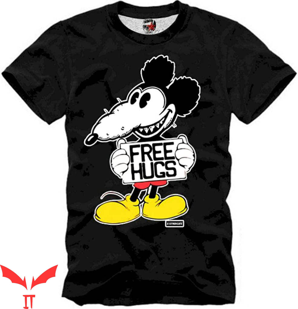 Mickey Rat T-shirt Mickey Free Hugs Pow Mouse Undercover Mickey Rat T-shirt Mickey Free Hugs Pow Mouse Undercover