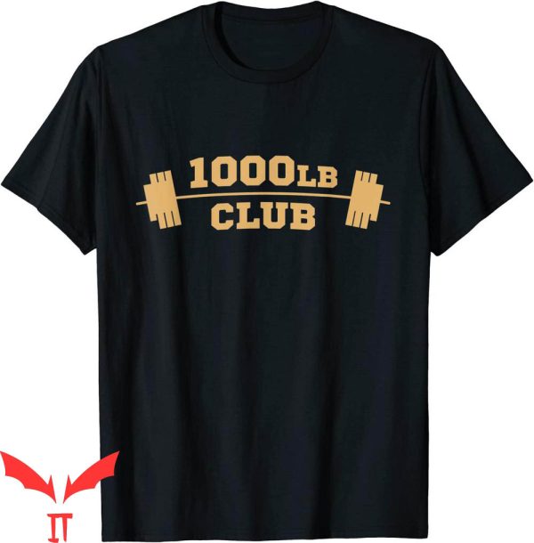 1000 Pound Club T-Shirt Weightlifting Strong Powerlifting