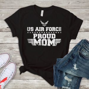 Air Force Mom T Shirt US Air Force Mother Mom Gift Shirt