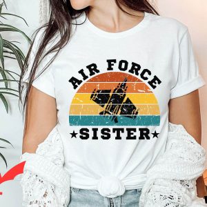 Air Force Mom T Shirt Pround Air Force Mom Sister Shirt