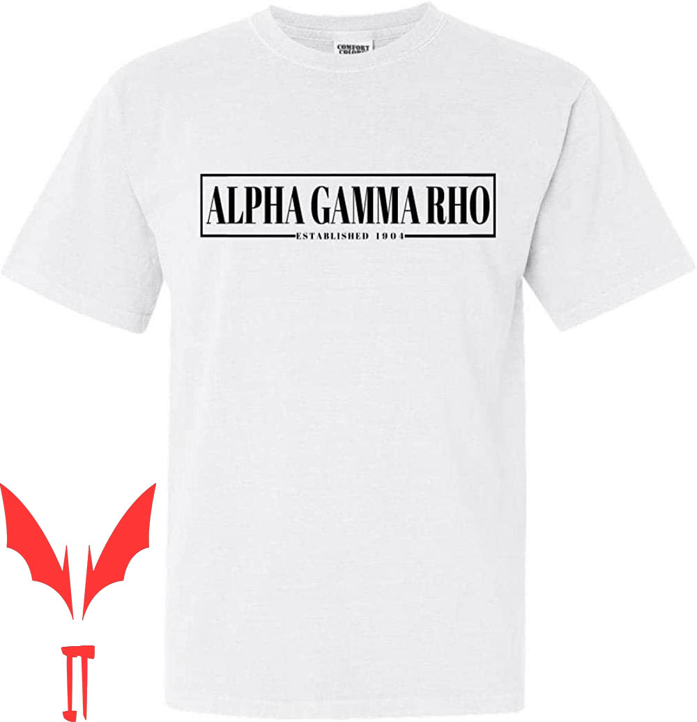 Alpha Gamma Delta T-Shirt Rho Comfort Colors Fraternal Block Alpha Gamma Delta T-Shirt Rho Comfort Colors Fraternal Block