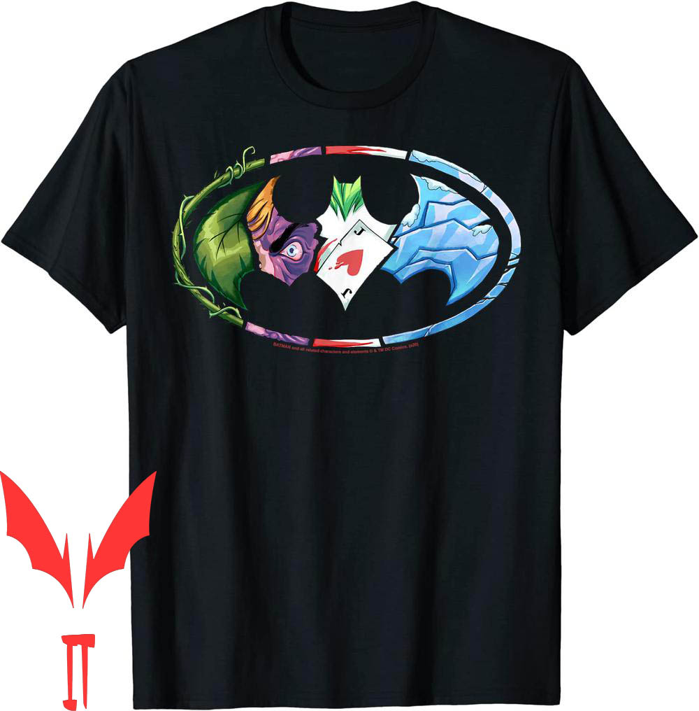 Batman Eagles T-Shirt DC Comics Villains Logo Batman Eagles T-Shirt DC Comics Villains Logo