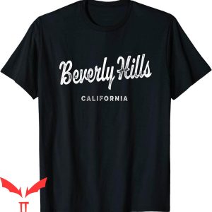 Beverly Hills T-Shirt California CA Vintage Athletic Tee