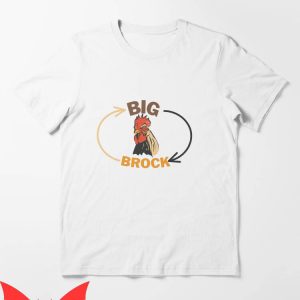 Big Cock Brock T-Shirt Classic Humor Funny Angry Face