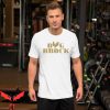 Big Cock Brock T-Shirt Gold Lettering Humor Adult Meme