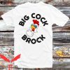 Big Cock Brock T-Shirt Humor Parody Vintage Retro Cartoon
