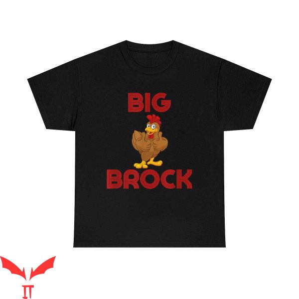 Big Cock Brock T-Shirt Retro Vintage Humor Adult Meme